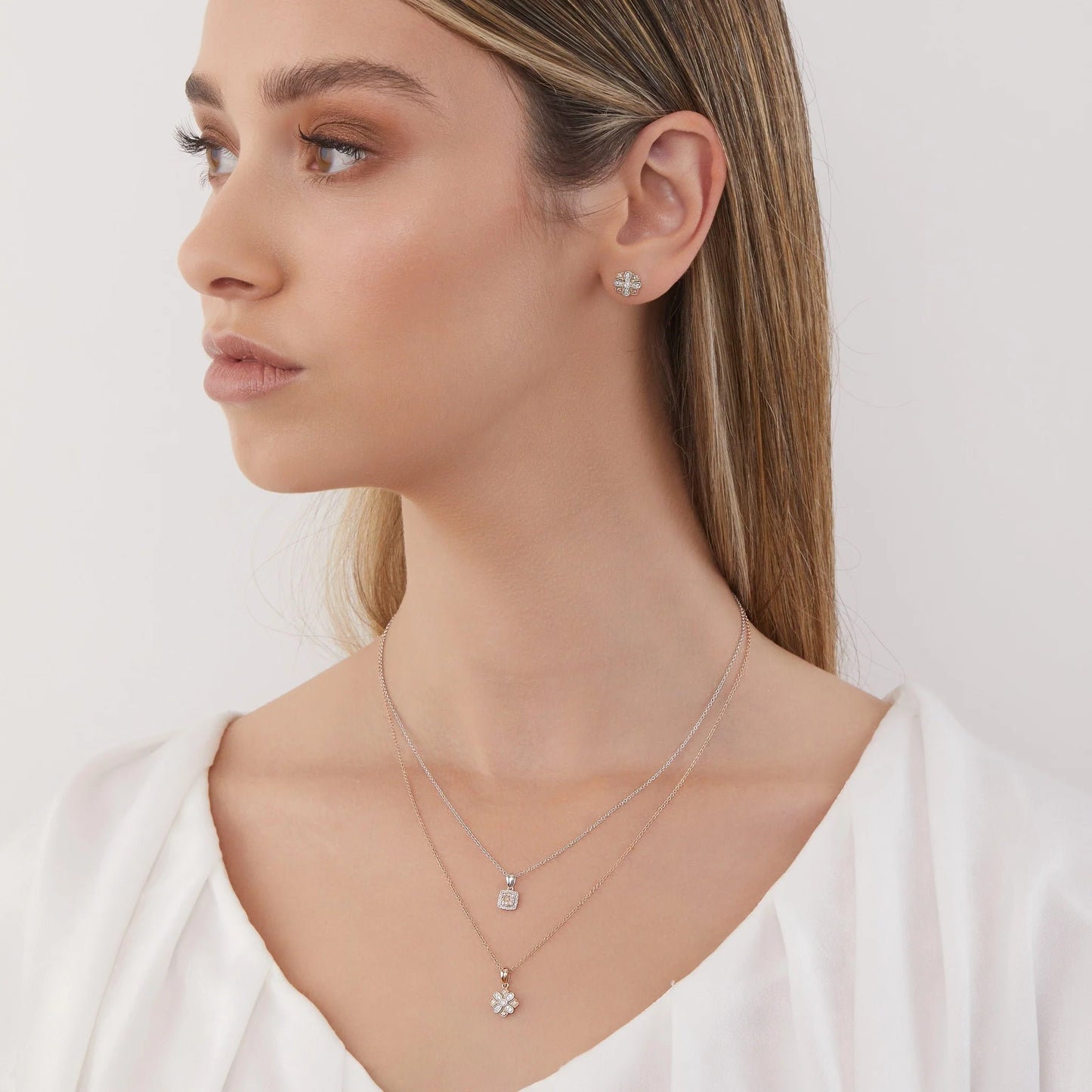 Eminence Pinks Square Pendant