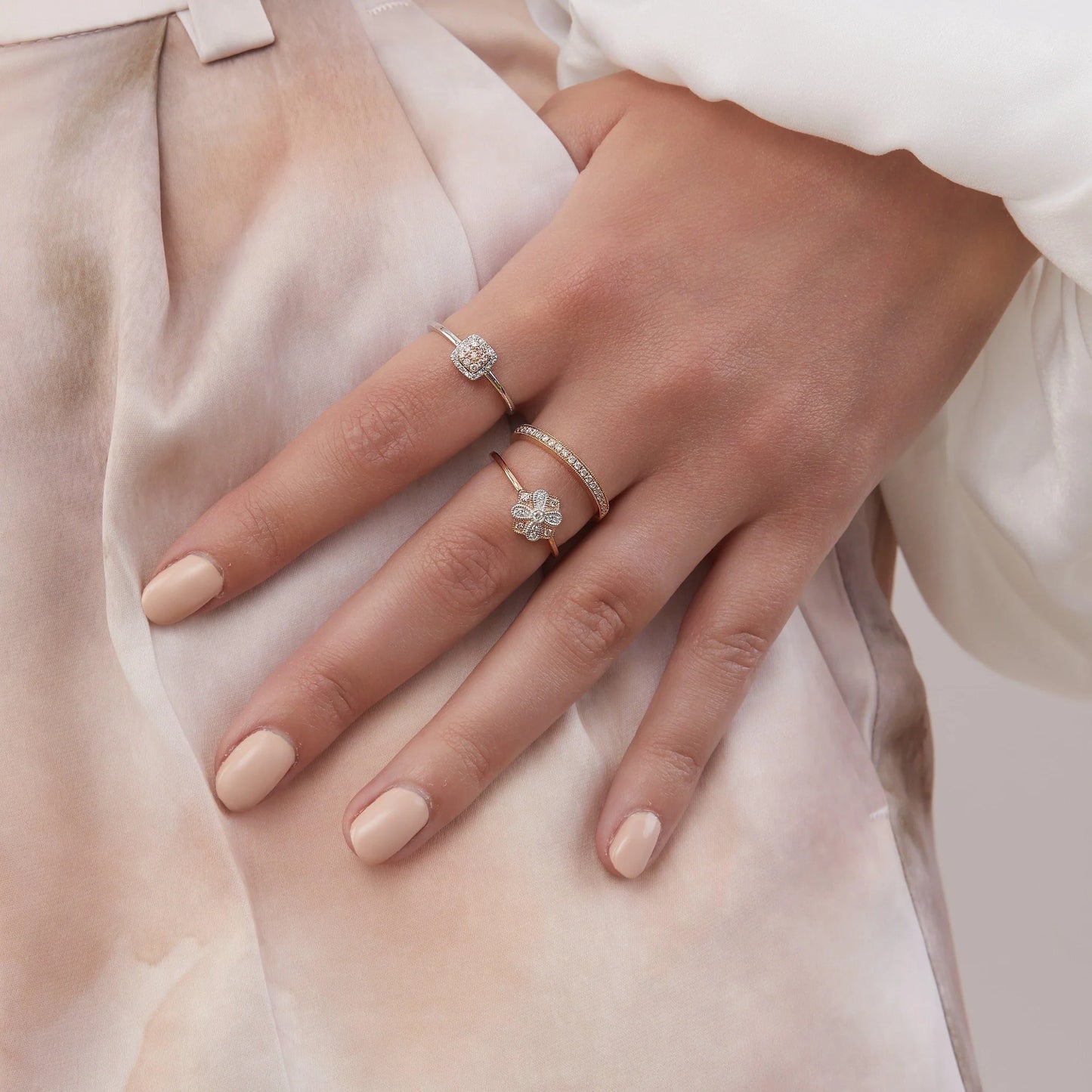 Eminence Pinks Vintage Ring