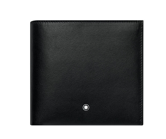 Montblanc Nightflight 8CC Leather Wallet in Black I 118276