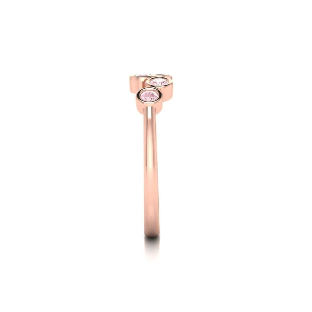 Eminence Pinks Five Stone Bezel