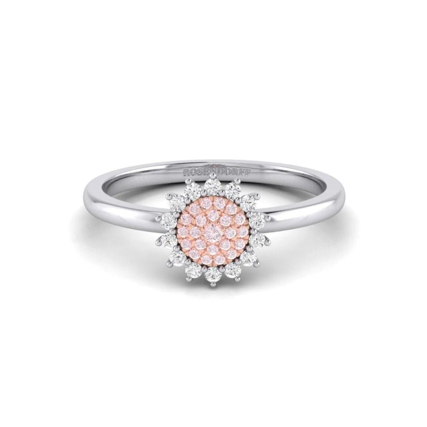 Eminence Pinks Sunflower Ring