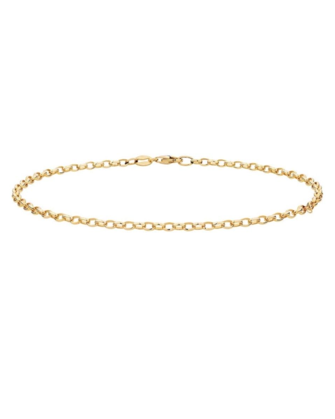 Anchor Link Bracelet in 9ct Gold Yellow, White or Rose Gold