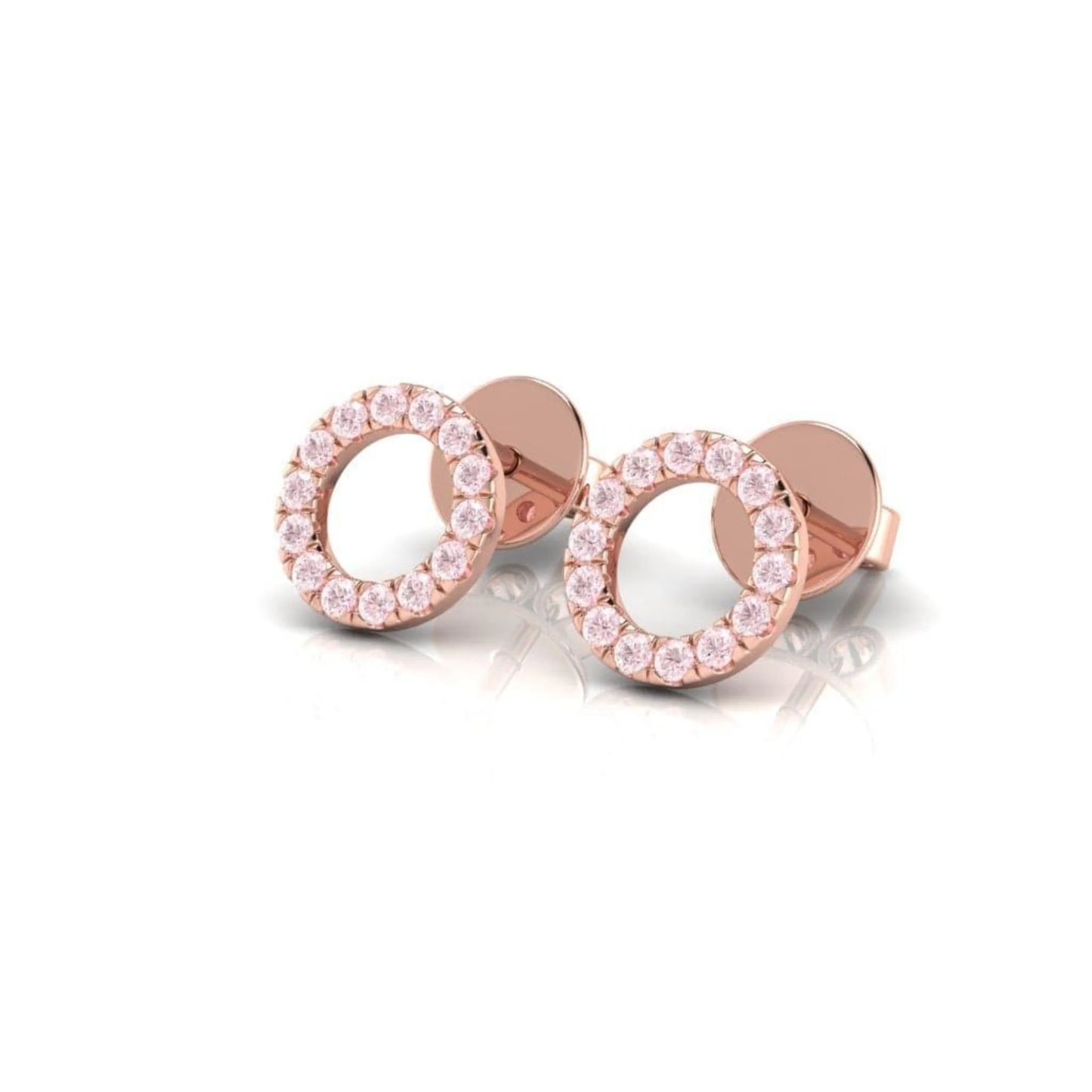 Eminence Pinks Circle of Life Earrings