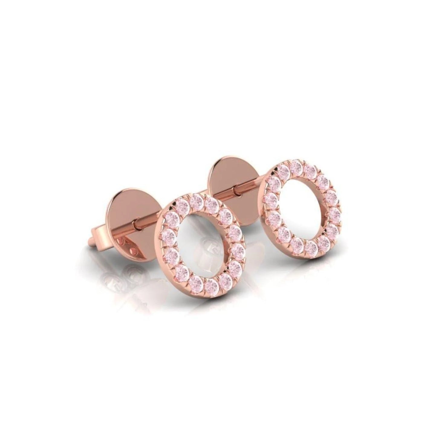 Eminence Pinks Circle of Life Earrings
