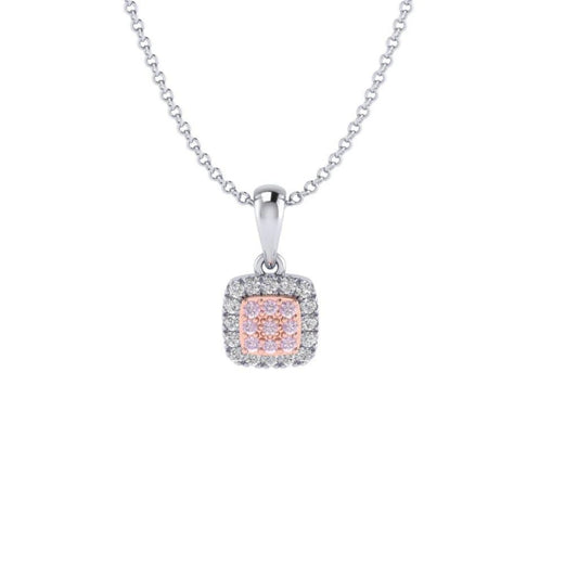 Eminence Pinks Square Pendant