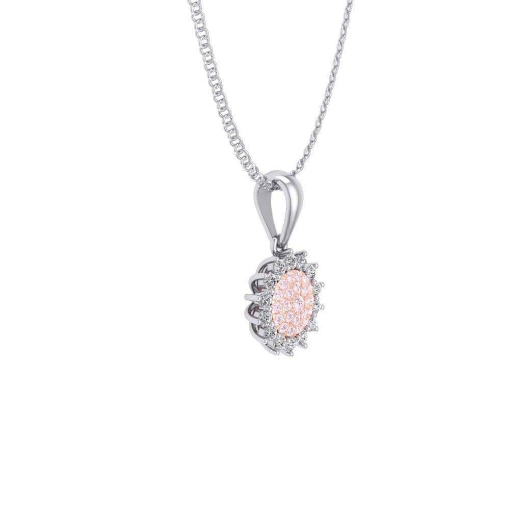 Eminence Pinks Sunflower Pendant