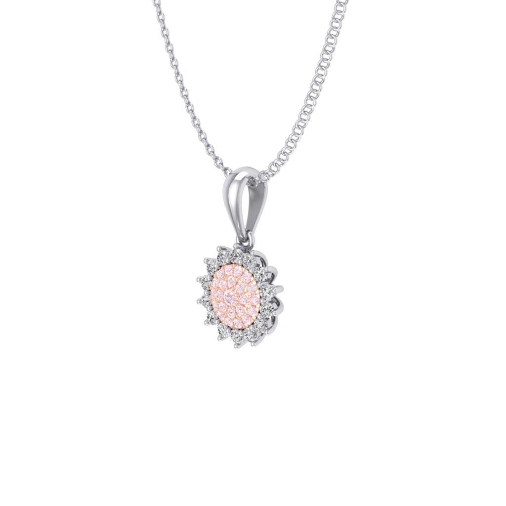 Eminence Pinks Sunflower Pendant