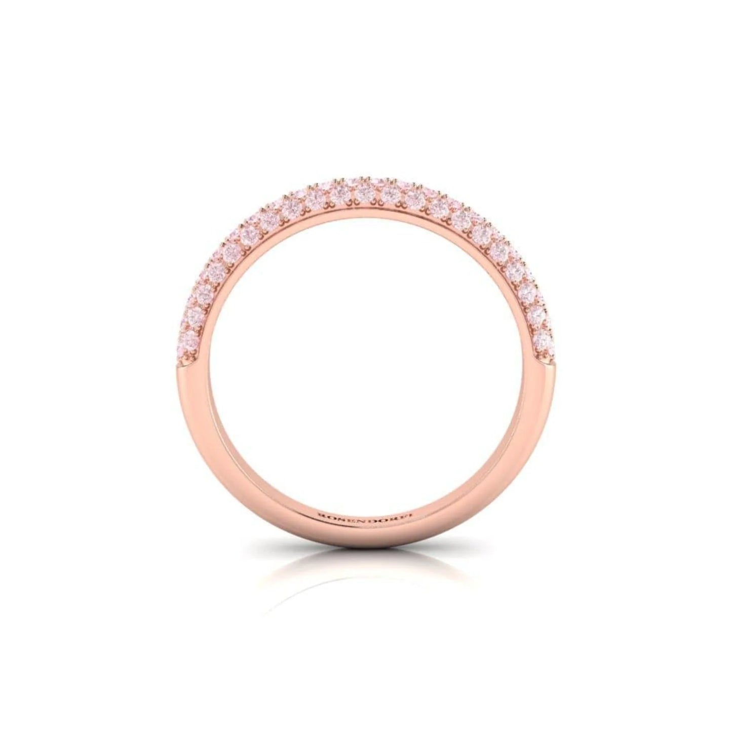 Eminence Pinks Micro Pave Ring