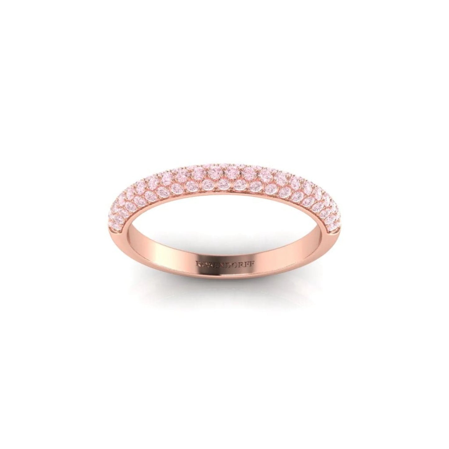 Eminence Pinks Micro Pave Ring