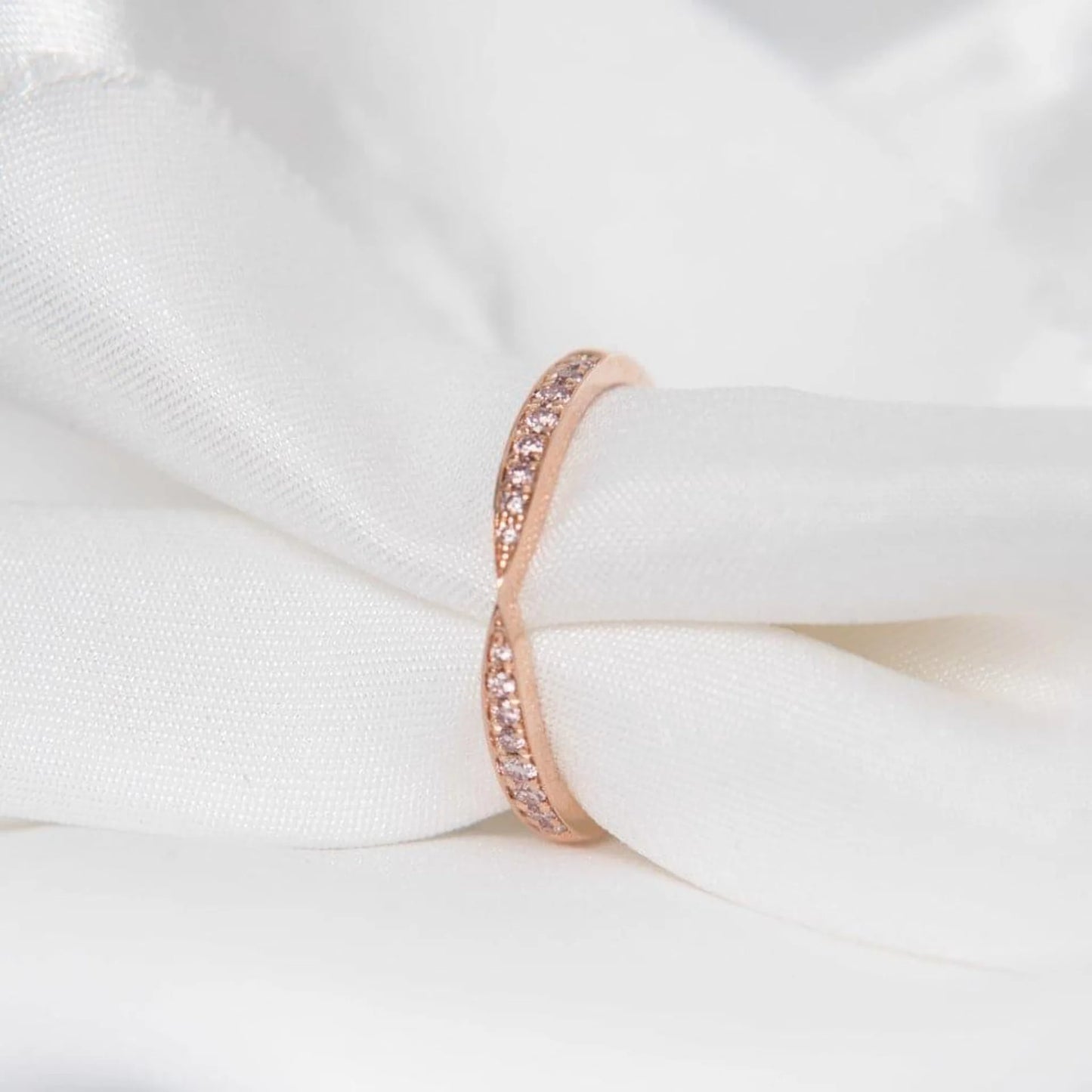 Eminence Pinks Bow Tie Ring
