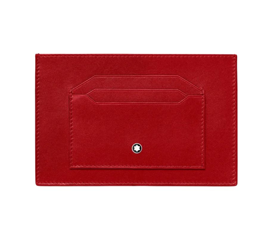 Montblanc Meisterstück Card Holder 6cc in Red I 129909
