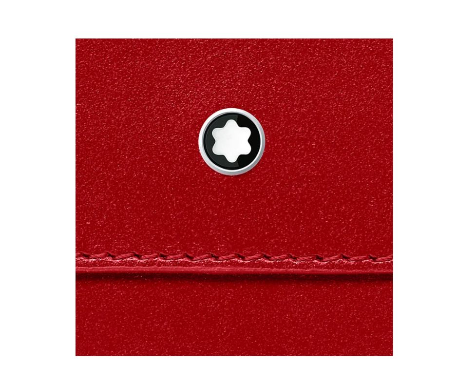 Montblanc Meisterstück Card Holder 6cc in Red I 129909