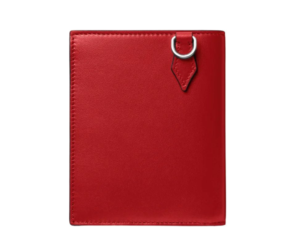Montblanc Meisterstück Compact Wallet 6cc in Red I 129679