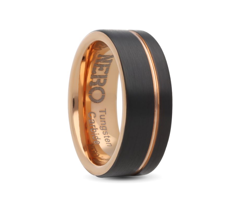 Tungsten Carbide Comfort Fit Ring 8mm - TGTU765R
