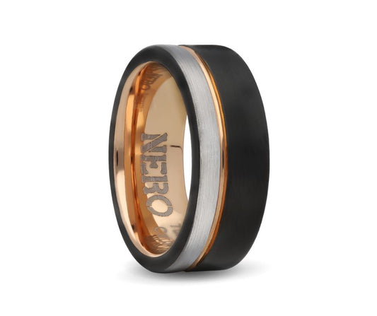 Tungsten Carbide Comfort Fit Ring 8mm - TGTU817R
