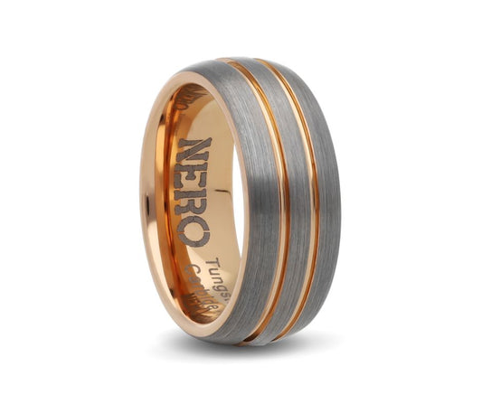 Tungsten Carbide Comfort Fit Ring 8mm - TGTU825R