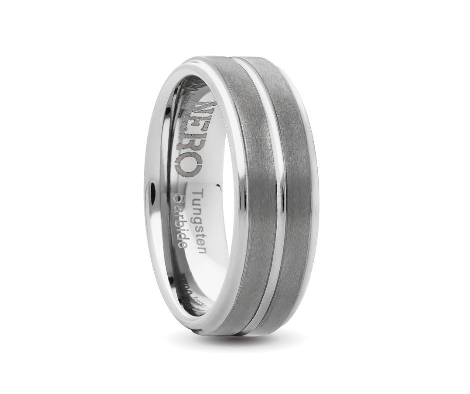 Tungsten Carbide Comfort Fit Ring 8mm - TURWS23033