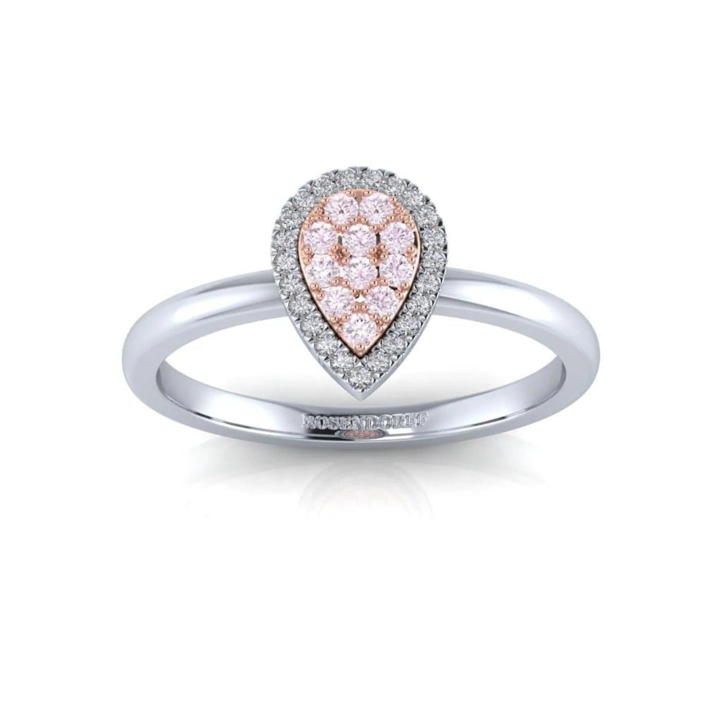 Eminence Pinks Pear Ring
