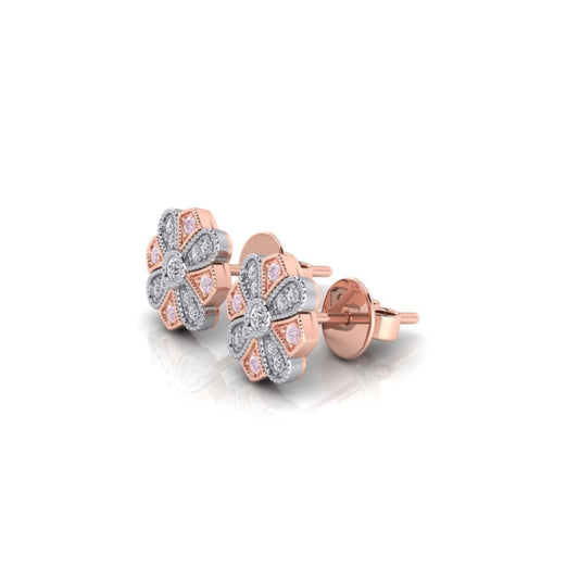 Eminence Pinks Vintage Earrings