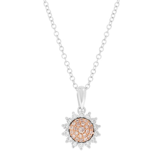 Eminence Pinks Sunflower Pendant